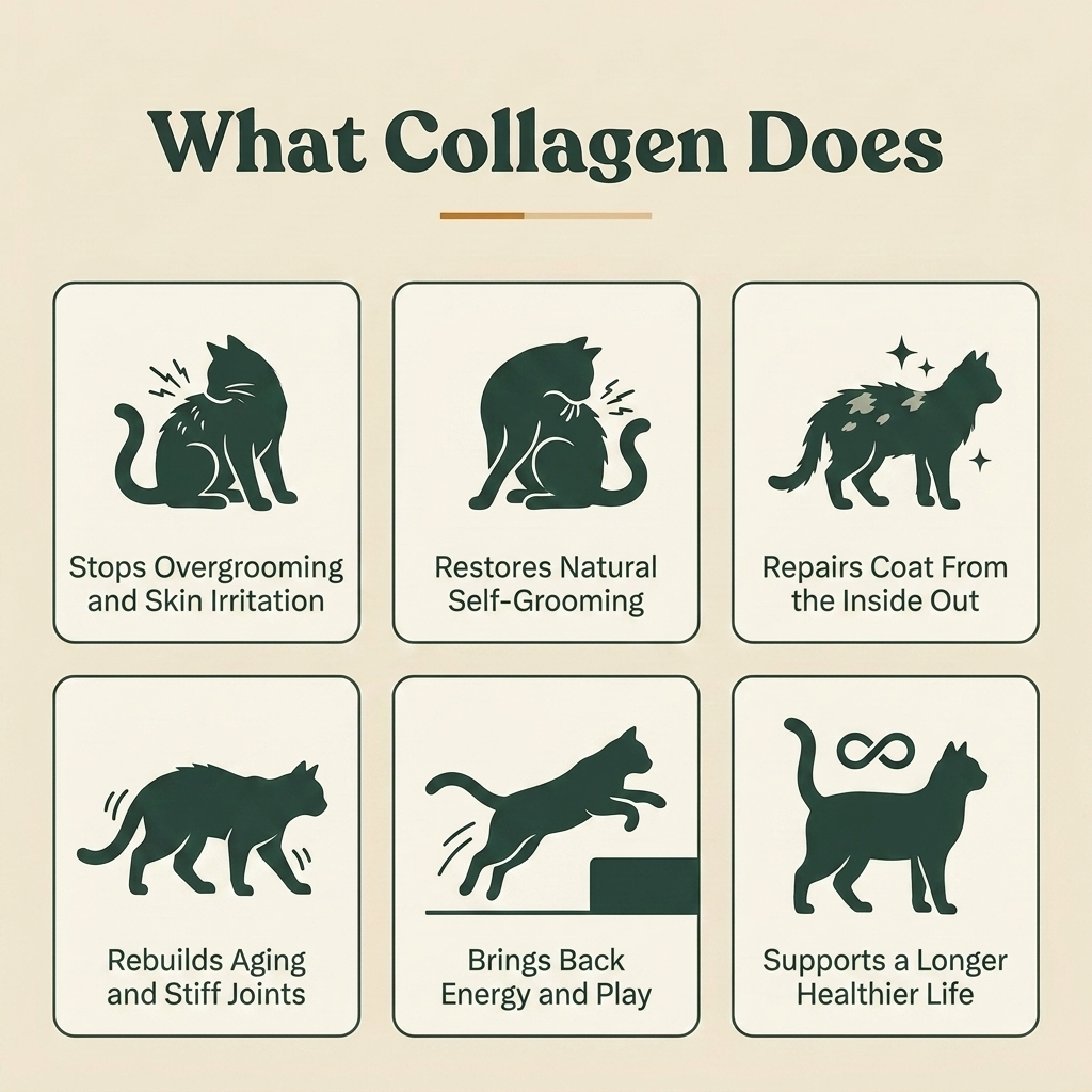 HappyWags Liquid Collagen For Cats