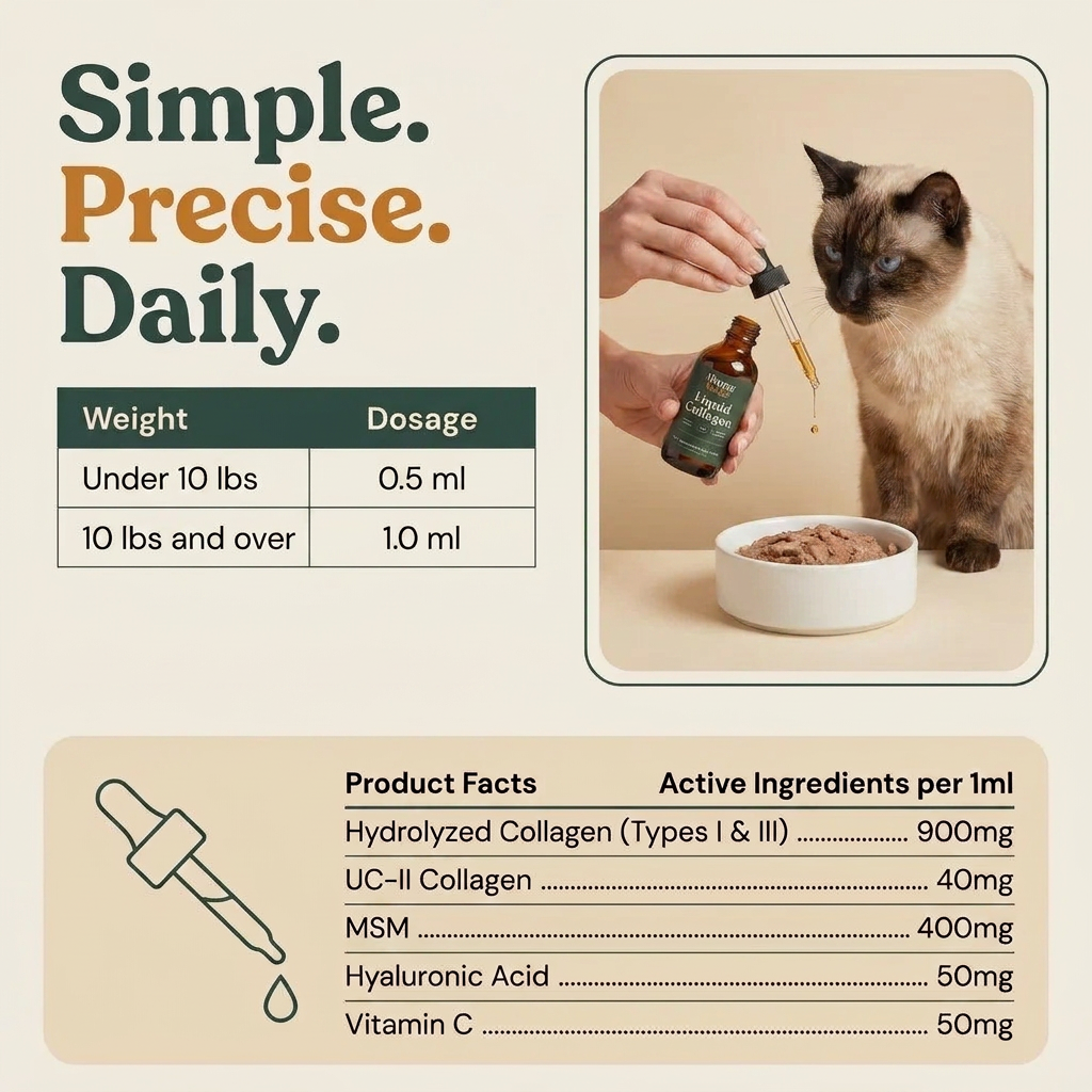 HappyWags Liquid Collagen For Cats