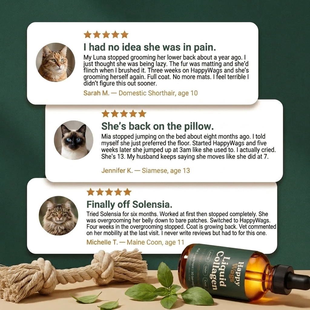 HappyWags Liquid Collagen For Cats
